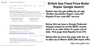 British Gas Fixed Price Boiler Repair Google Search